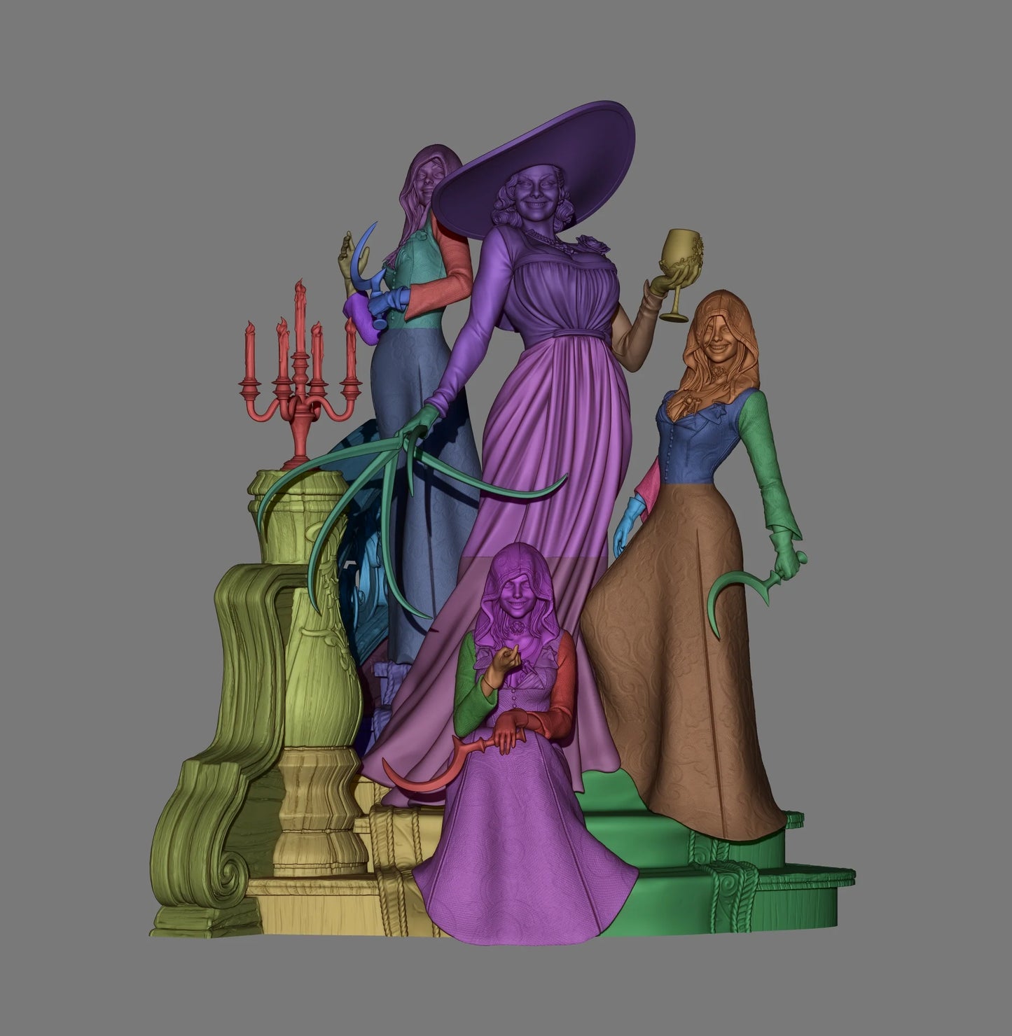 Castle Dimitrescu Matriarch | Figure | Handmade Horror
