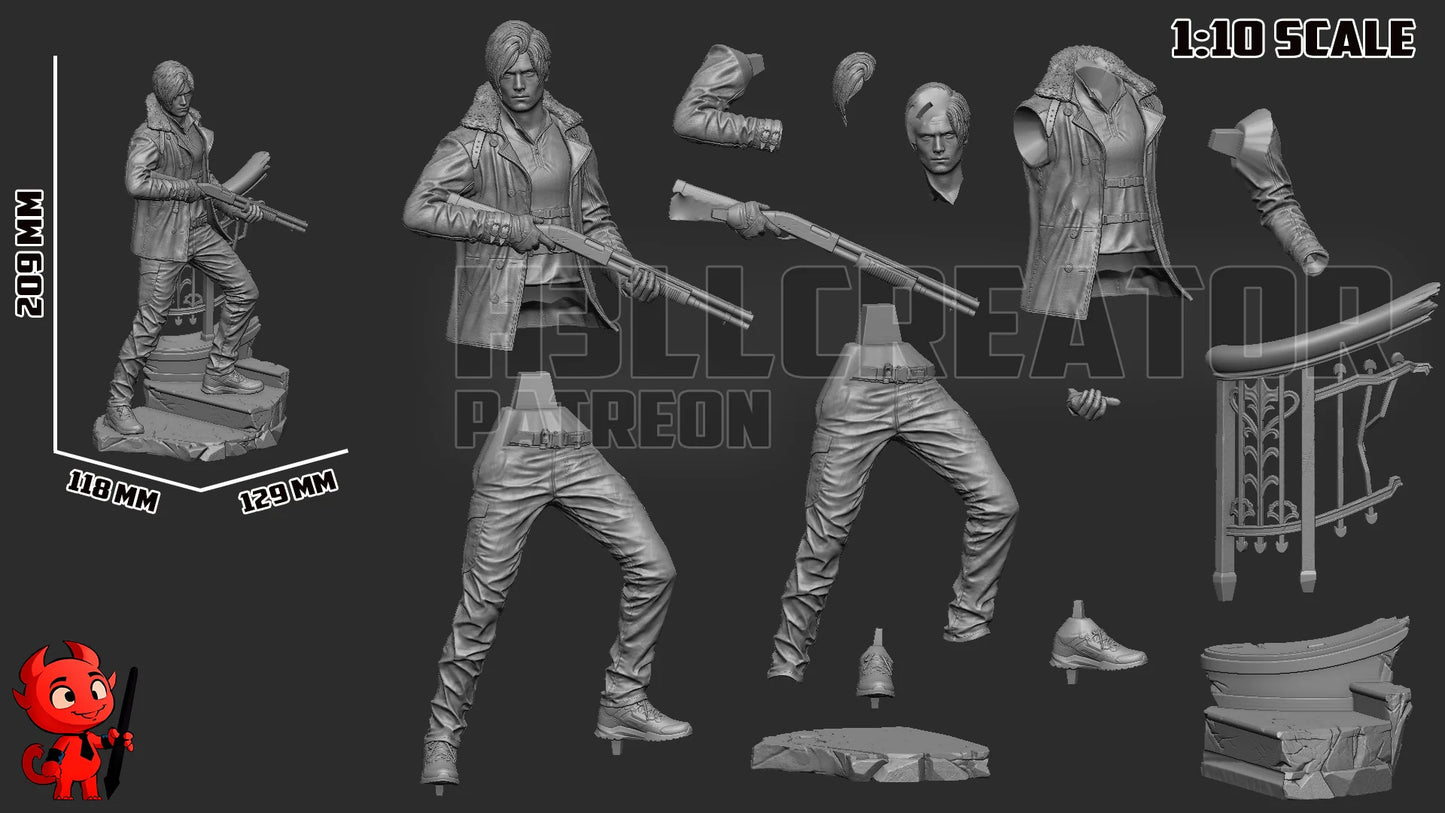 The Kennedy Fanart Figure | Horror Game Collectible