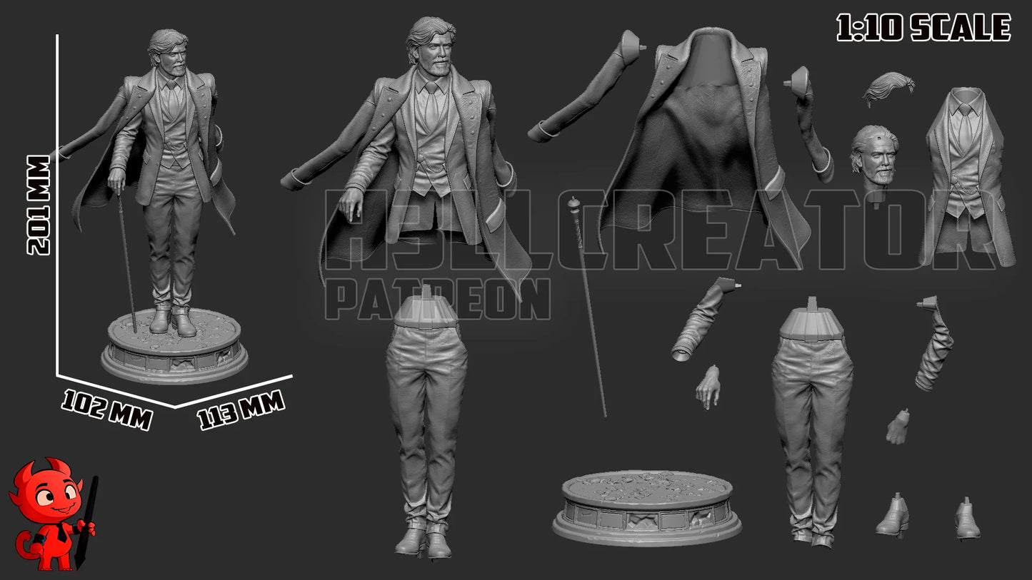 Arcane Curator – Fanart | RPG Figure | Resin Handcrafted Art