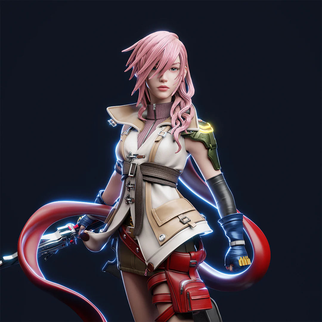 L’Cie Warrior  Resin Figure | JRPG Fanart Collectible