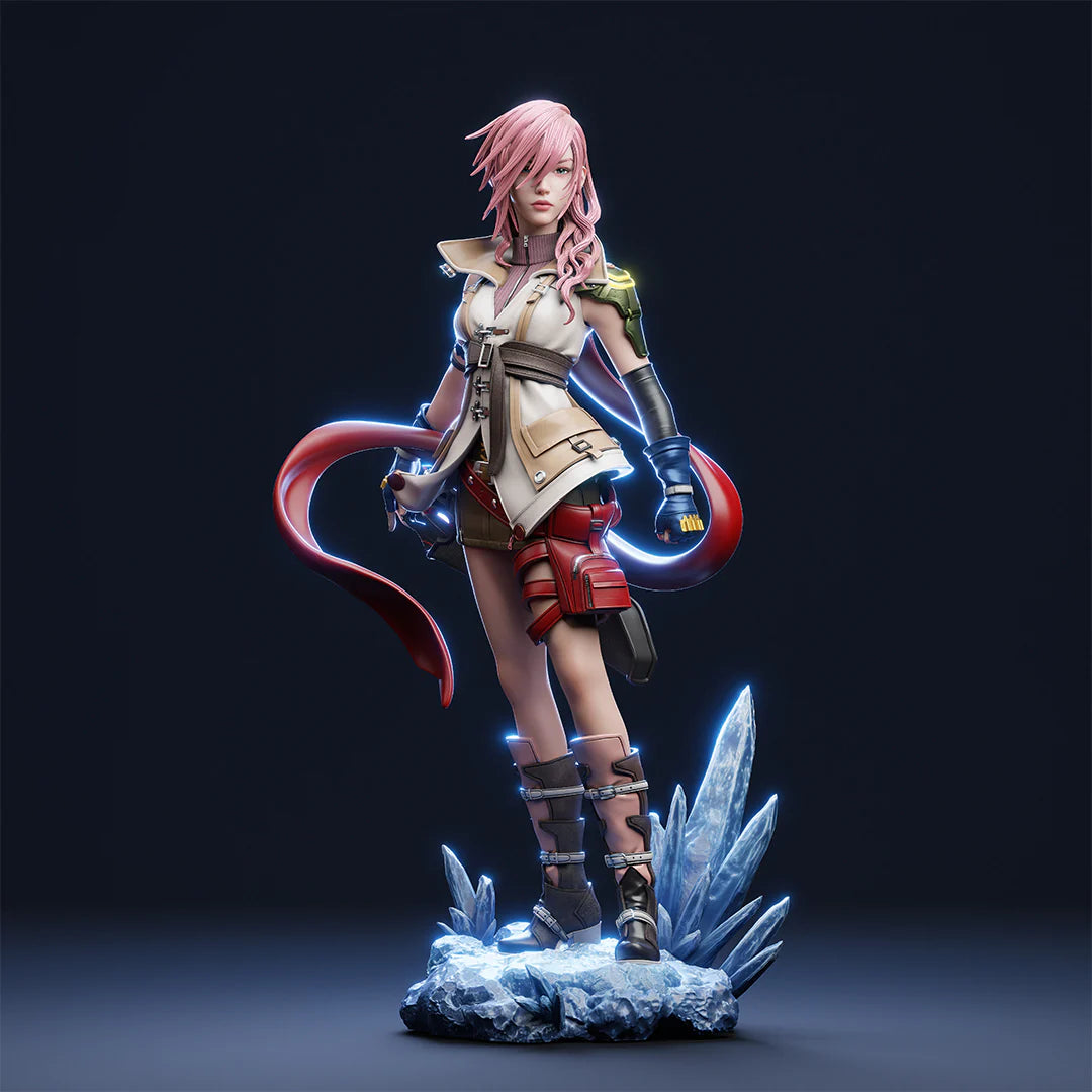L’Cie Warrior  Resin Figure | JRPG Fanart Collectible