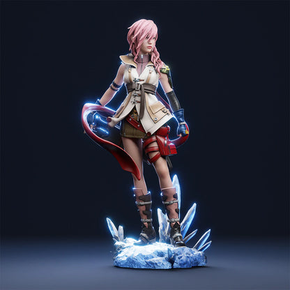 L’Cie Warrior  Resin Figure | JRPG Fanart Collectible