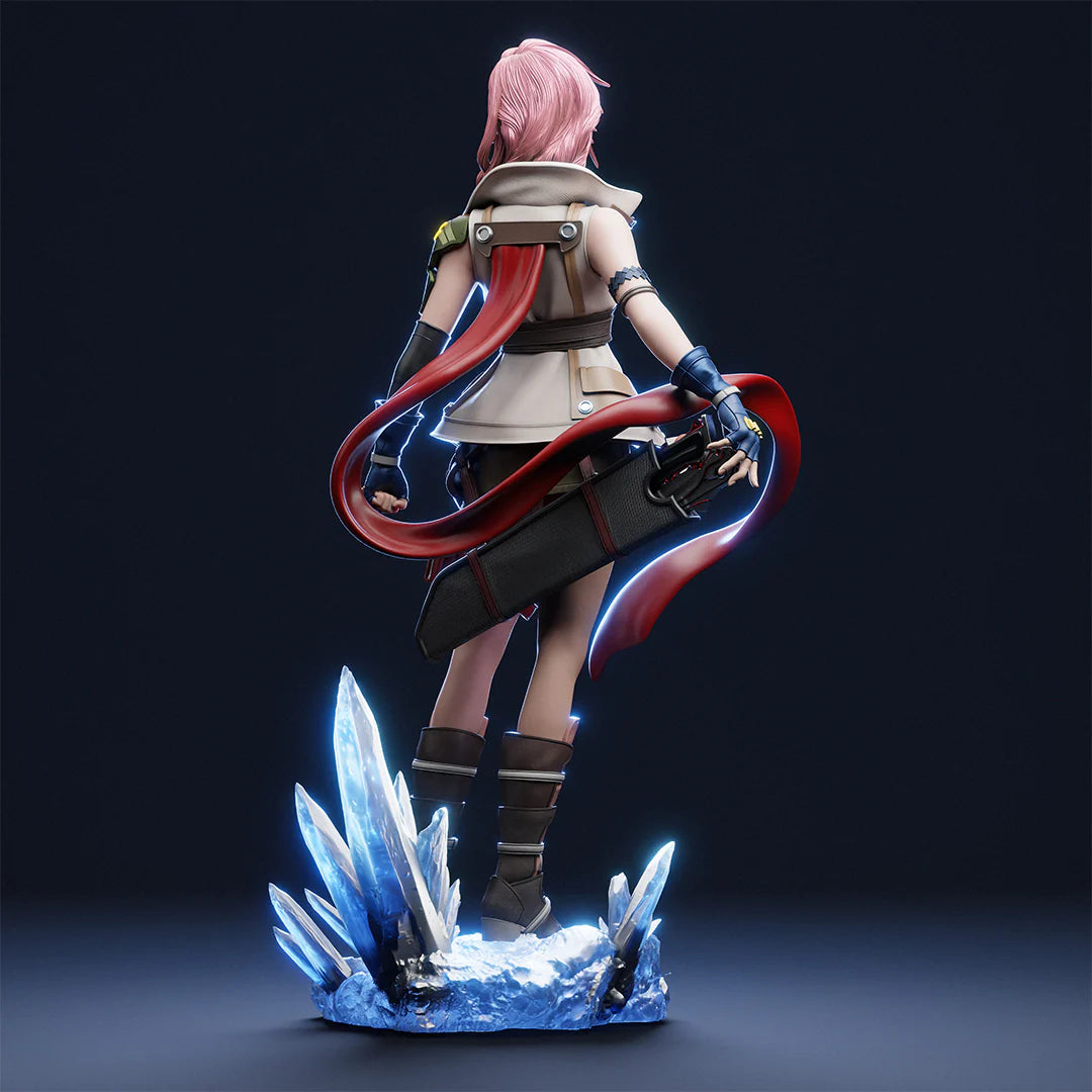 L’Cie Warrior  Resin Figure | JRPG Fanart Collectible