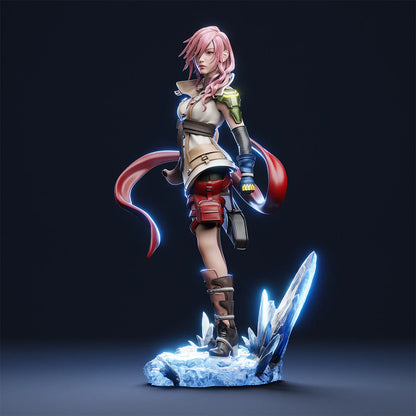 L’Cie Warrior  Resin Figure | JRPG Fanart Collectible