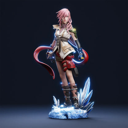 L’Cie Warrior  Resin Figure | JRPG Fanart Collectible