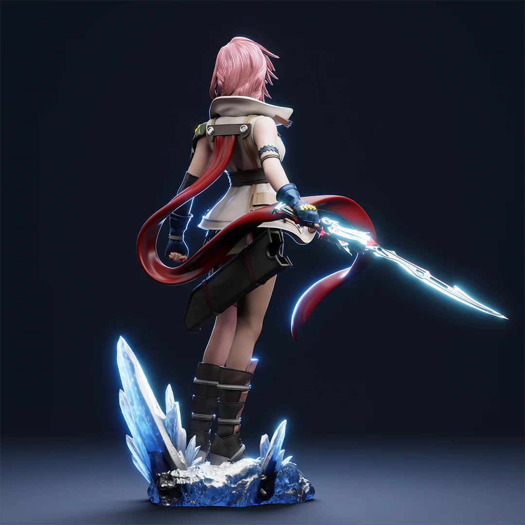 L’Cie Warrior  Resin Figure | JRPG Fanart Collectible