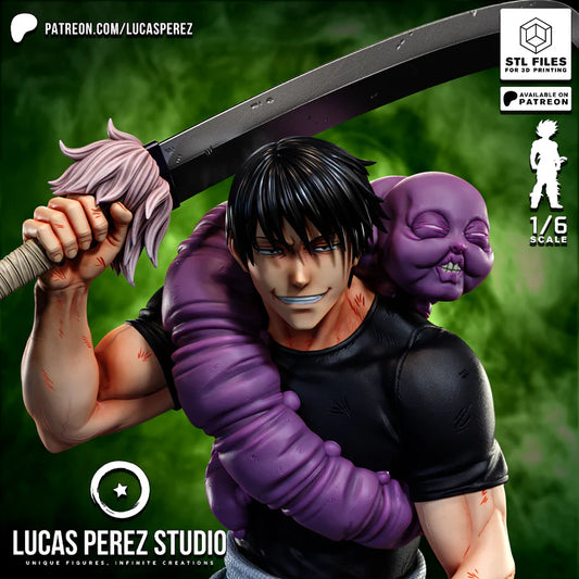 Brutal Mercenary – Fanart | Anime Figure | Resin Handcrafted Art