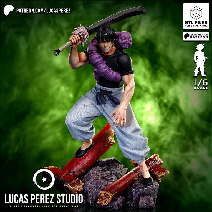 Brutal Mercenary – Fanart | Anime Figure | Resin Handcrafted Art