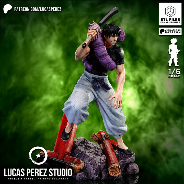 Brutal Mercenary – Fanart | Anime Figure | Resin Handcrafted Art