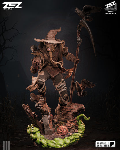 Fear Mask Scare Villain Figure – Collectible Horror Statue – Fanart