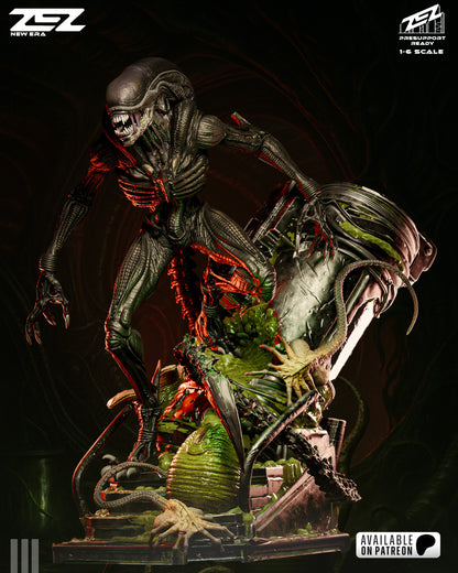 Cosmic Horror Alien Monster Figure – Collectible Sci-Fi Decor – Fanart