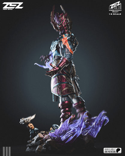 Cosmic Planet Devourer Figure – Collectible Sci-Fi Statue – Fanart