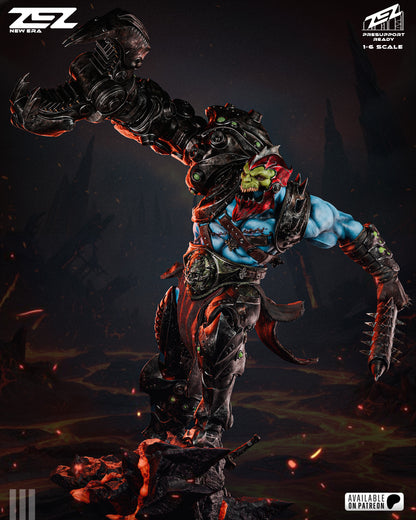Cyber Jaw Warlord Figure – Collectible Fantasy Statue – Fanart