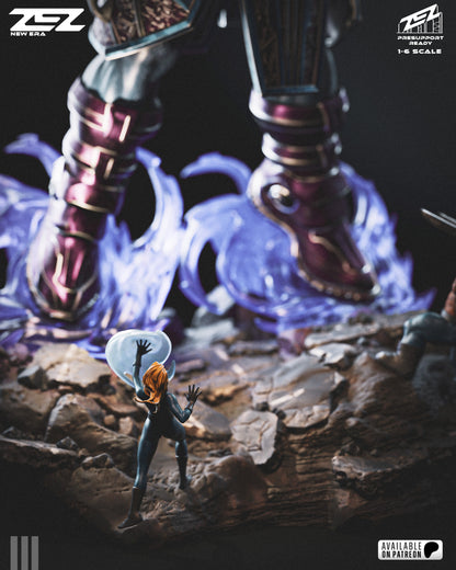 Cosmic Planet Devourer Figure – Collectible Sci-Fi Statue – Fanart