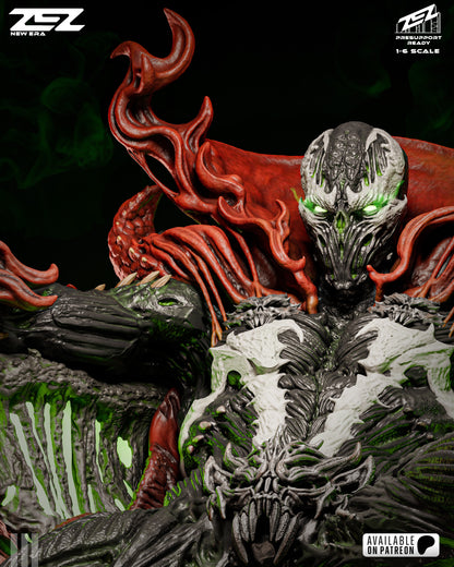 Hellbound Dark Warrior Figure – Collectible Fantasy Statue – Fanart
