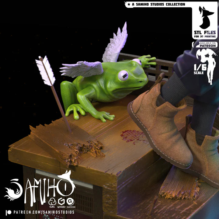 Cursed Shikigami Master – Fanart | Anime Resin Statue | Handmade Collectible