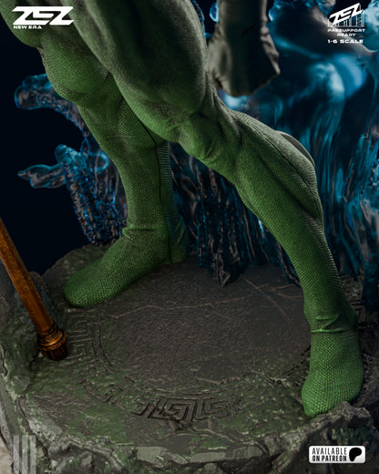 Ocean King Warrior Figure – Collectible Fantasy Statue – Fanart