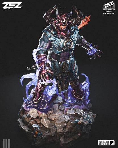 Cosmic Planet Devourer Figure – Collectible Sci-Fi Statue – Fanart