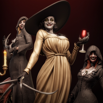 Castle Dimitrescu Matriarch | Figure | Handmade Horror