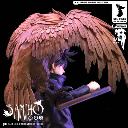 Cursed Shikigami Master – Fanart | Anime Resin Statue | Handmade Collectible