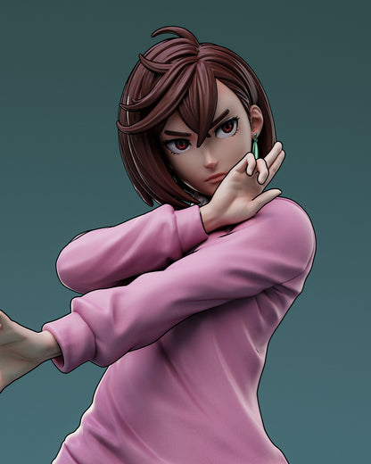 Energetic Fighter – Fanart | Anime Resin Figure | Handcrafted Collectible