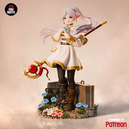 Elf Mage – Fanart | Anime Resin Figure | Handcrafted Collectible