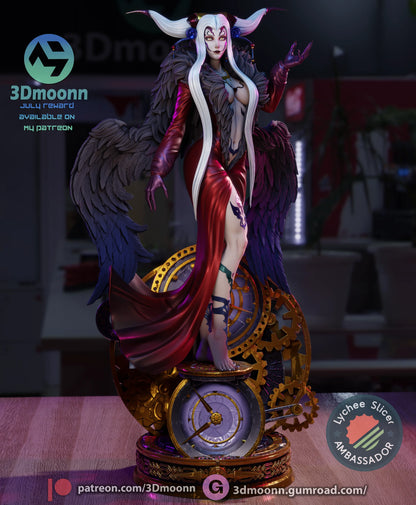 Sorceress of Time Fanart Figure | Handcrafted Resin Collectible