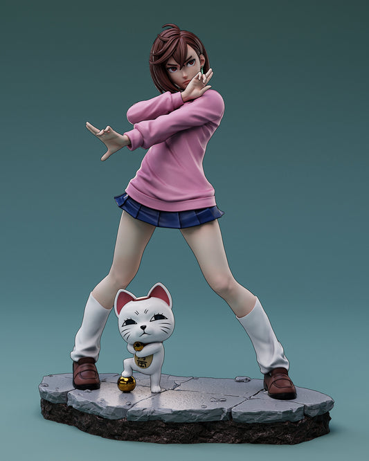 Energetic Fighter – Fanart | Anime Resin Figure | Handcrafted Collectible