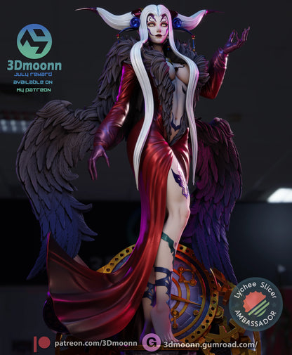 Sorceress of Time Fanart Figure | Handcrafted Resin Collectible