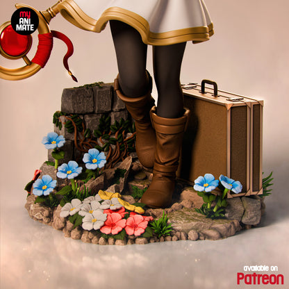 Elf Mage – Fanart | Anime Resin Figure | Handcrafted Collectible