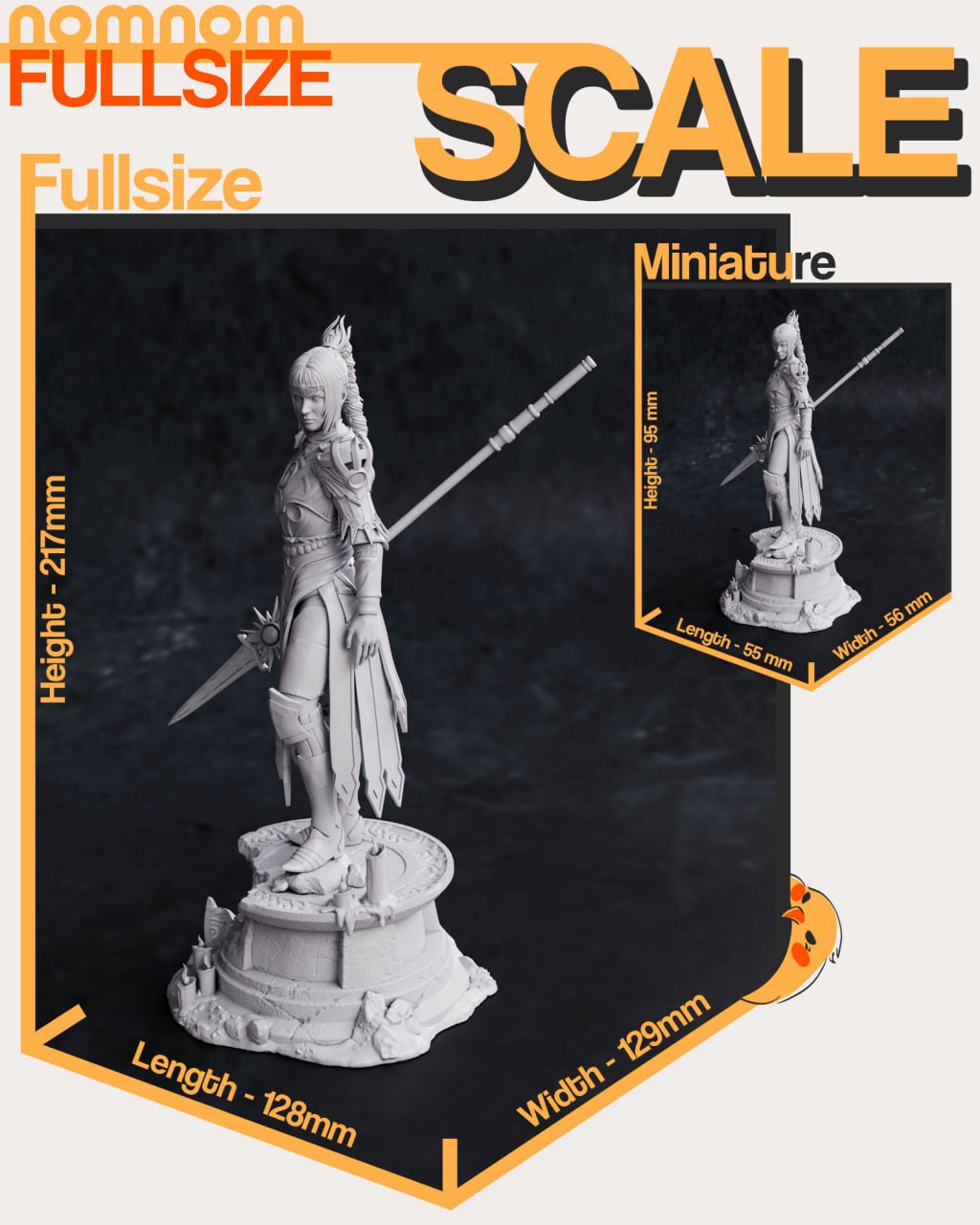 Dark Hero – Fanart | RPG Resin Figure | Handcrafted Collectible