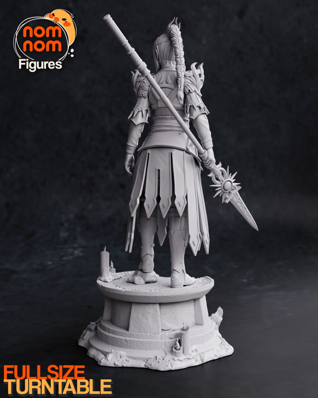 Dark Hero – Fanart | RPG Resin Figure | Handcrafted Collectible