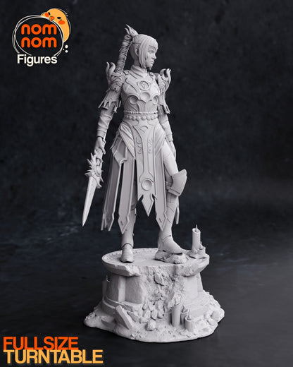 Dark Hero – Fanart | RPG Resin Figure | Handcrafted Collectible