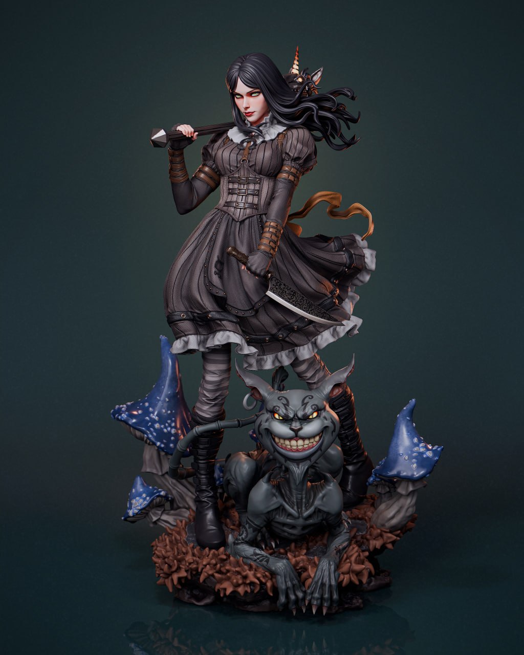 Alice - Collectible Fantasy Statue – Fanart