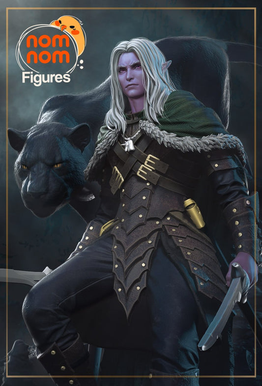 Underdark Sorcerer – Fanart | RPG Resin Statue | Handmade Collectible