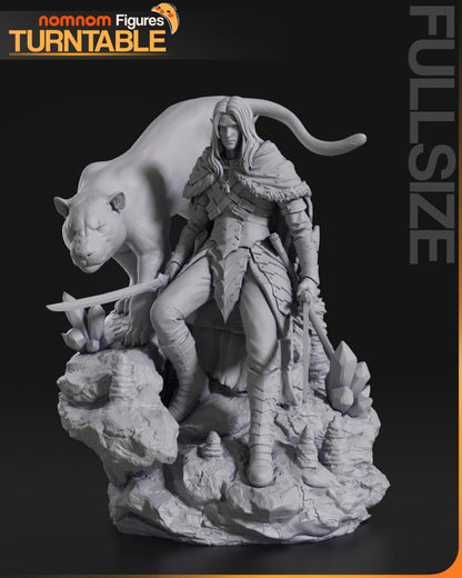 Underdark Sorcerer – Fanart | RPG Resin Statue | Handmade Collectible
