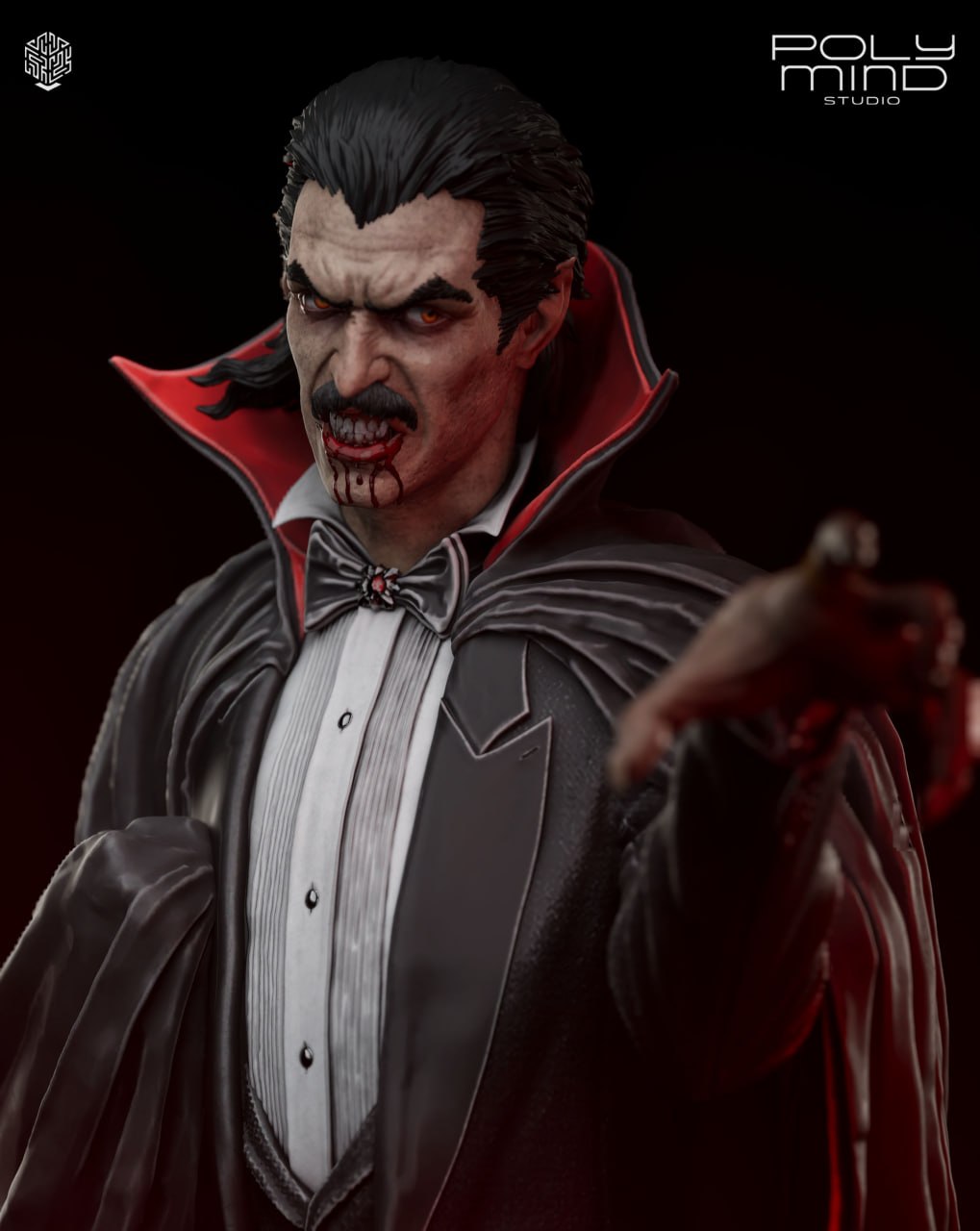 DRACULA - Collectible Fantasy Statue – Fanart