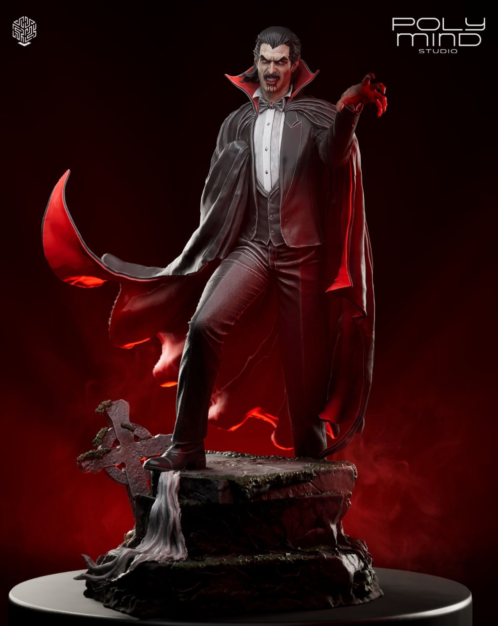 DRACULA - Collectible Fantasy Statue – Fanart