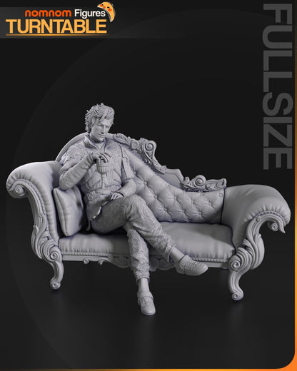 Vampire Rogue – Fanart | RPG Resin Figure | Handcrafted Collectible