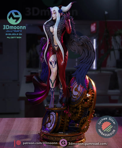Sorceress of Time Fanart Figure | Handcrafted Resin Collectible