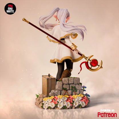 Elf Mage – Fanart | Anime Resin Figure | Handcrafted Collectible