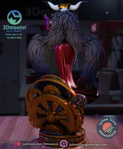 Sorceress of Time Fanart Figure | Handcrafted Resin Collectible