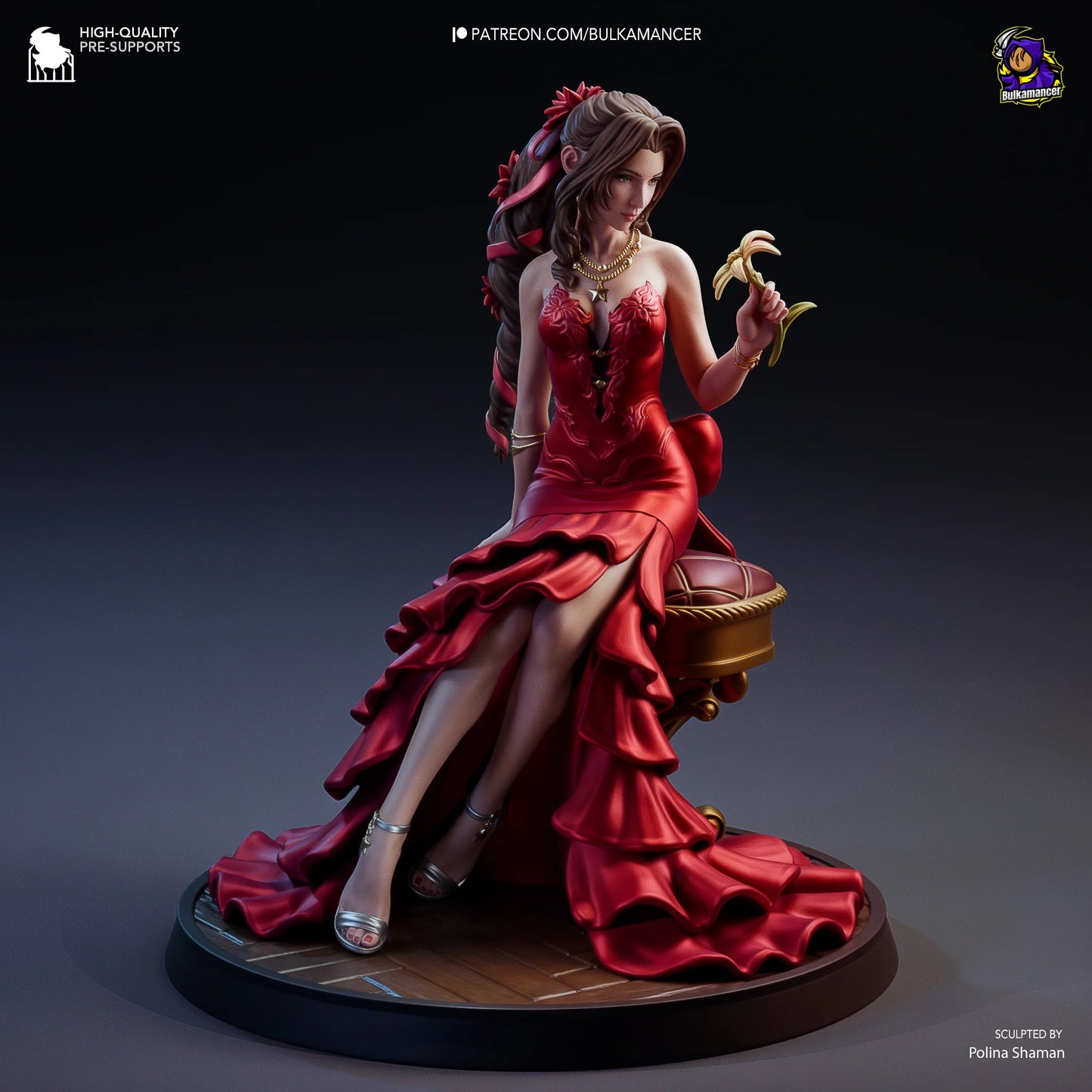 Gentle Healer Fanart Statue | Handmade JRPG Collectible