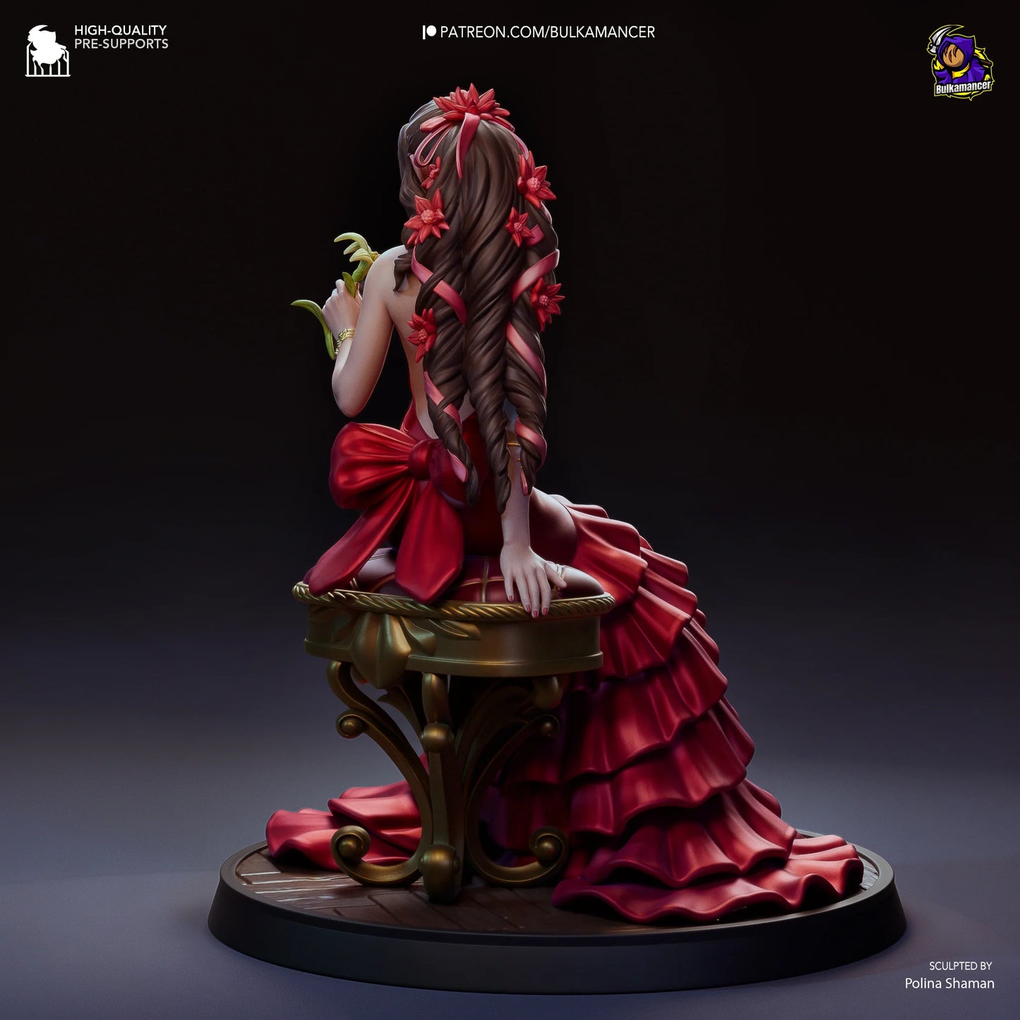 Gentle Healer Fanart Statue | Handmade JRPG Collectible