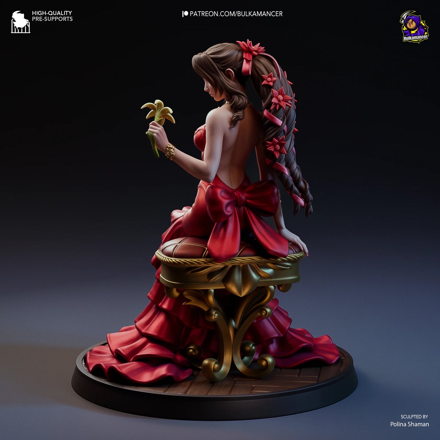 Gentle Healer Fanart Statue | Handmade JRPG Collectible