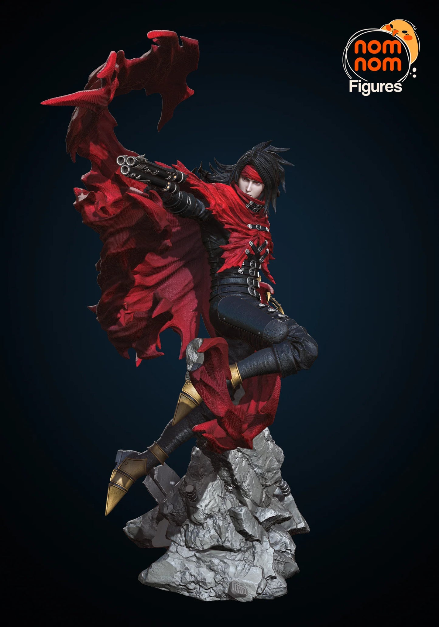 Dark Hero Resin Figure | JRPG Fanart Collectible