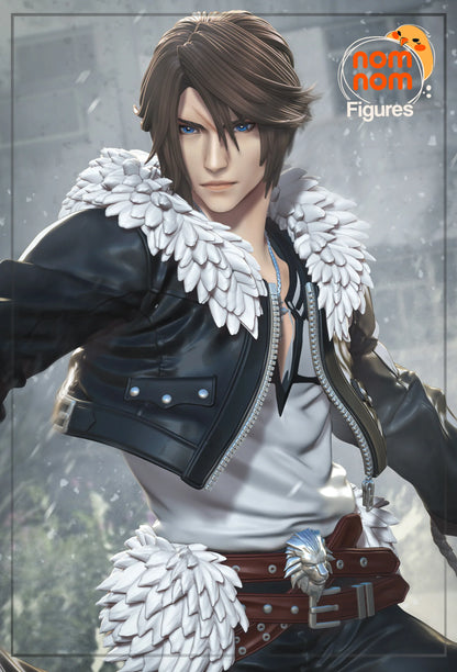 Lone Wolf Hero  Fanart Statue | Handmade JRPG Collectible
