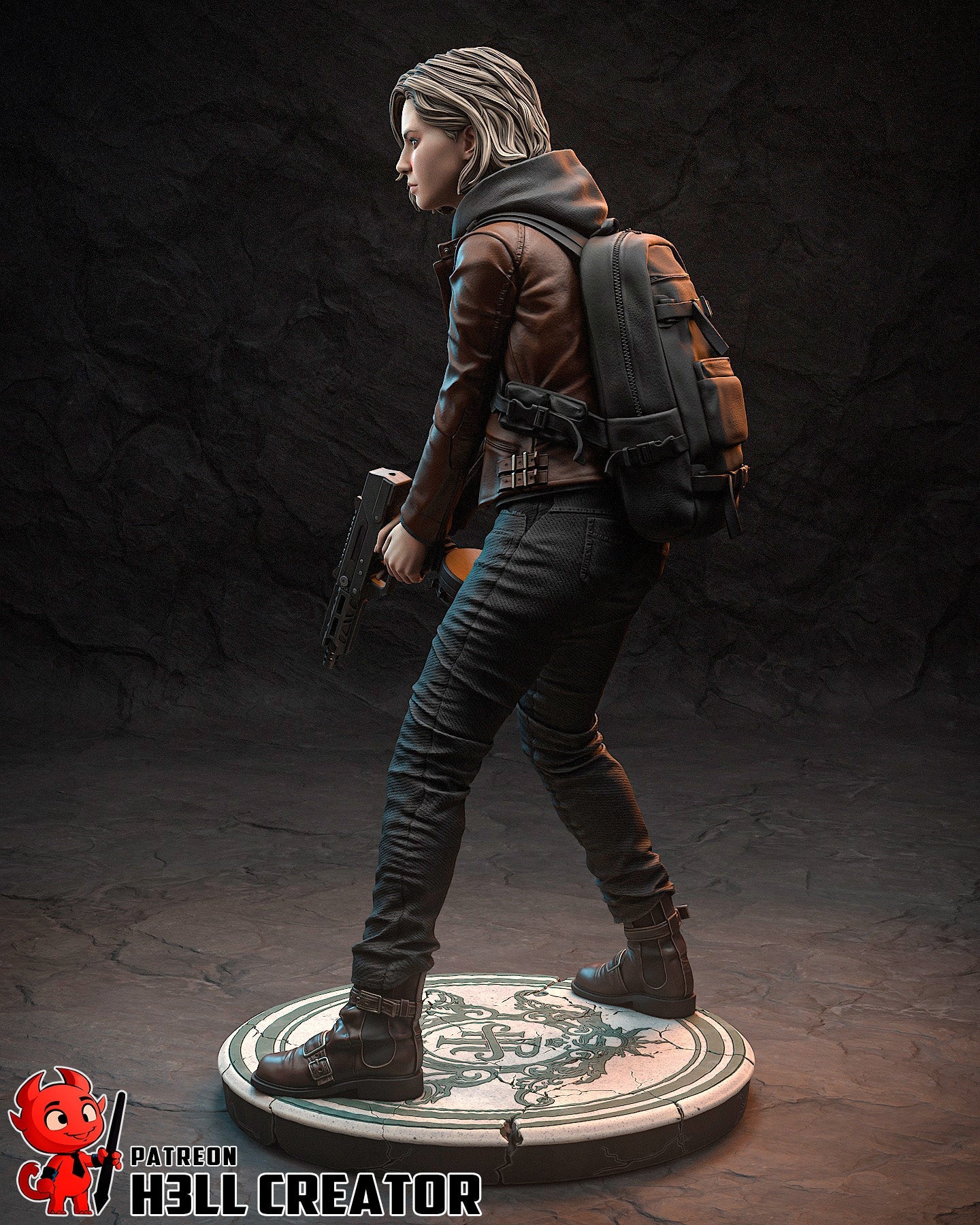 Biohazard Survivor Handmade Horror Collectible