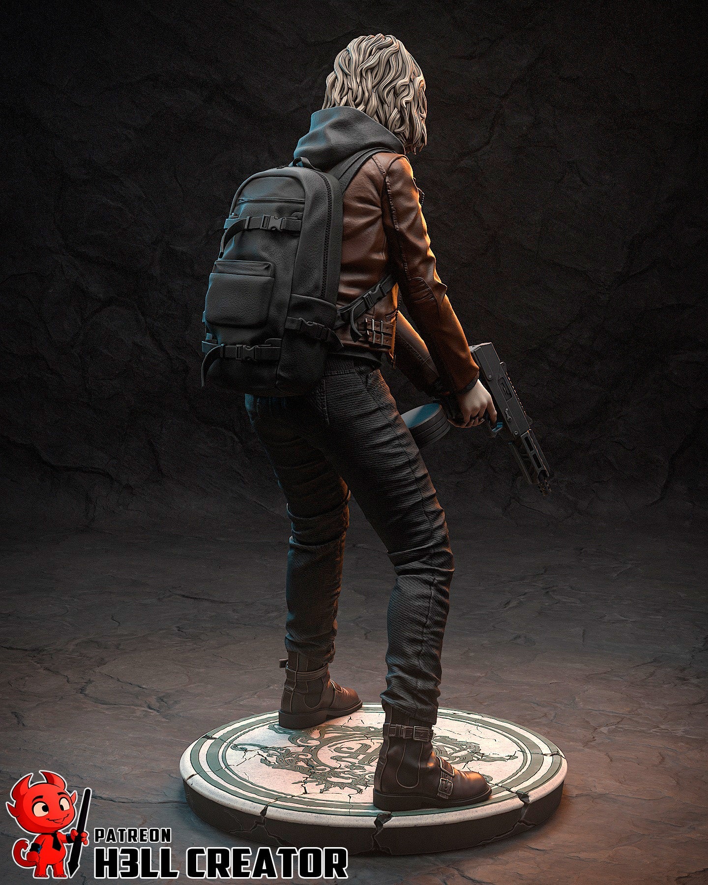 Biohazard Survivor Handmade Horror Collectible