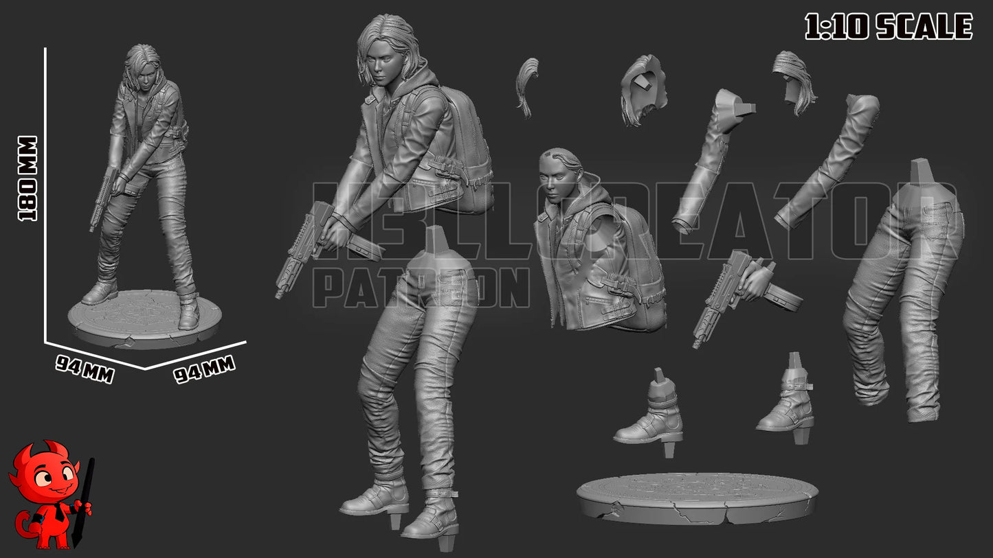 Biohazard Survivor Handmade Horror Collectible